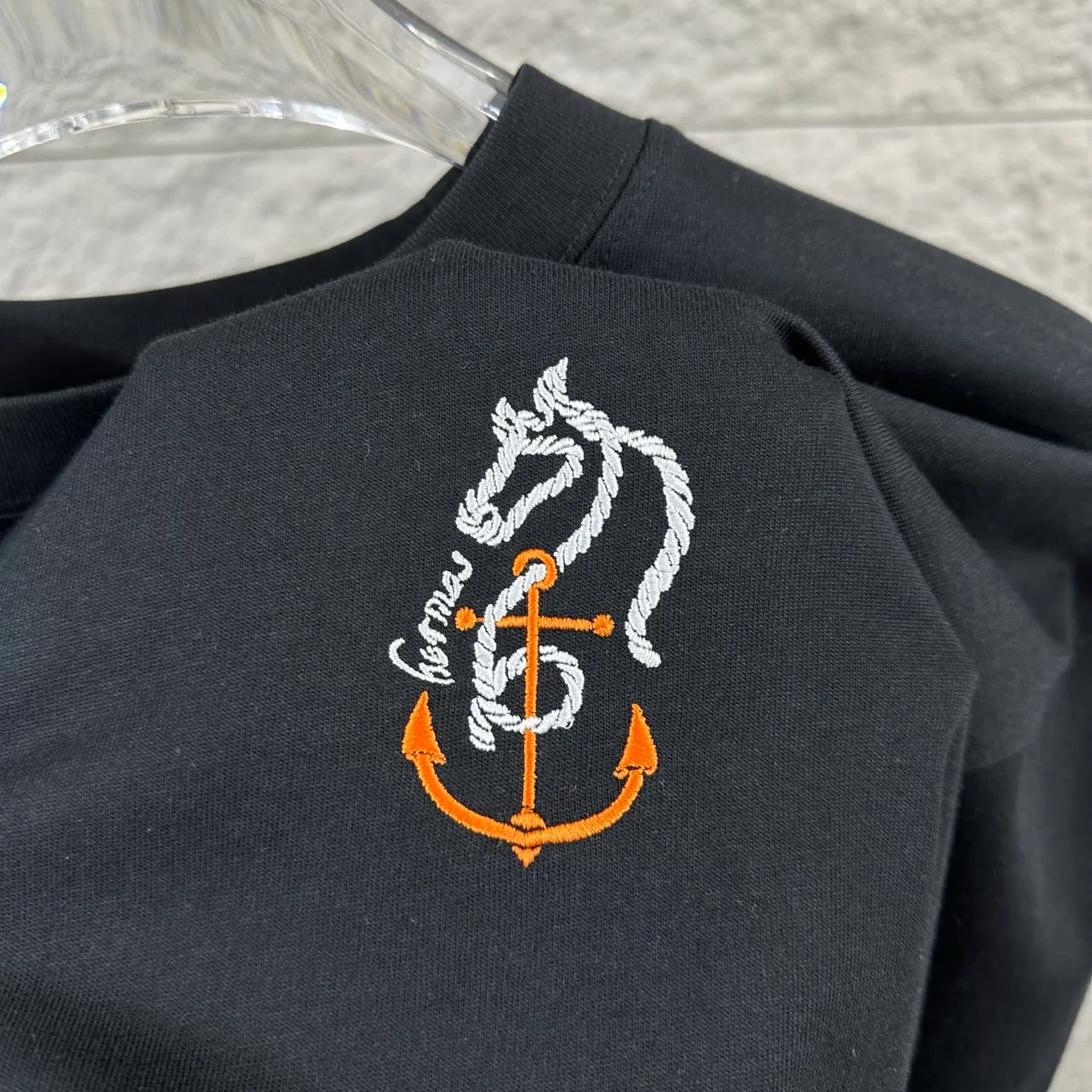 Herme* * 2026 New Arrival Classic Orange T Same Style ：Black White Gray Size： S （90-130 ） M （120-150 ） L （140-165 ） XL （160-180 ） XXL （180-210 ）